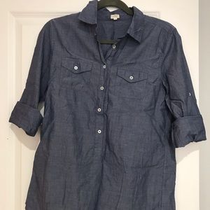 J Crew chambray tunic